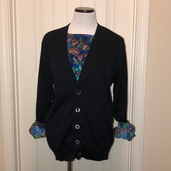 Vintage Men's VF Imagewear Navy Blue Sweater - Picture 2 of 8